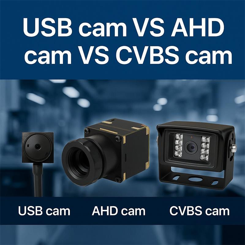 USB vs AHD vs CVBS Micro Cameras for Harsh Embedded Vision