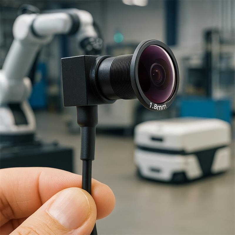 230°Fisheye USB-C embedded Camera 2MP 15x15mm for Robots