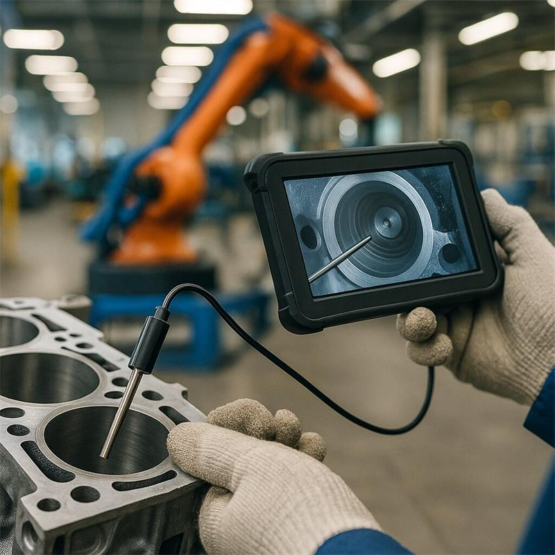 Smallest 720P OV9734 Endoscope Cam for Industrial Inspection