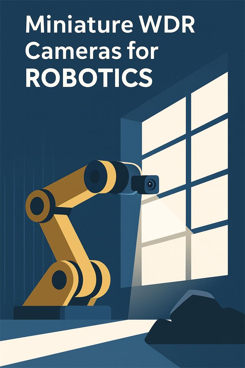Miniatur-WDR-Kameras für die Robotik UC-501-WDR