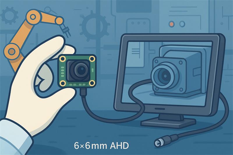 6x6mm AHD Industrial Cam: Zero-Latency Micro Solution