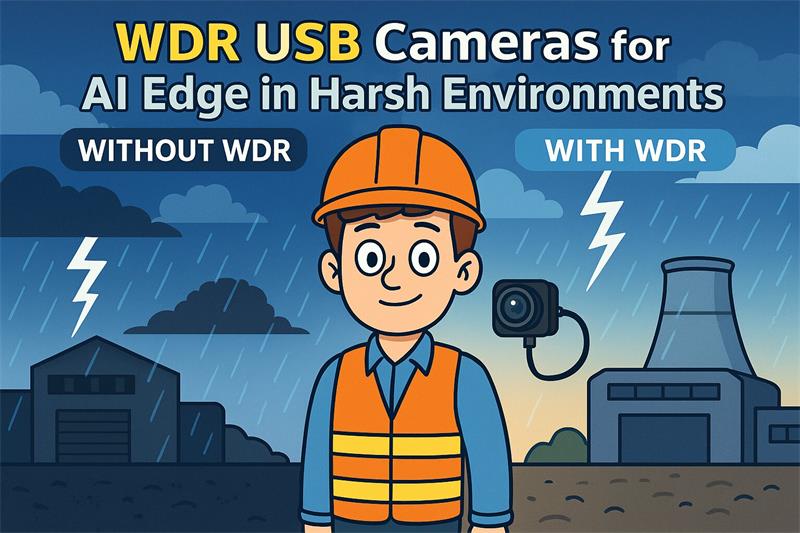 WDR USB Cameras for AI Edge in Harsh Environments Goobuy UC-501-WDR