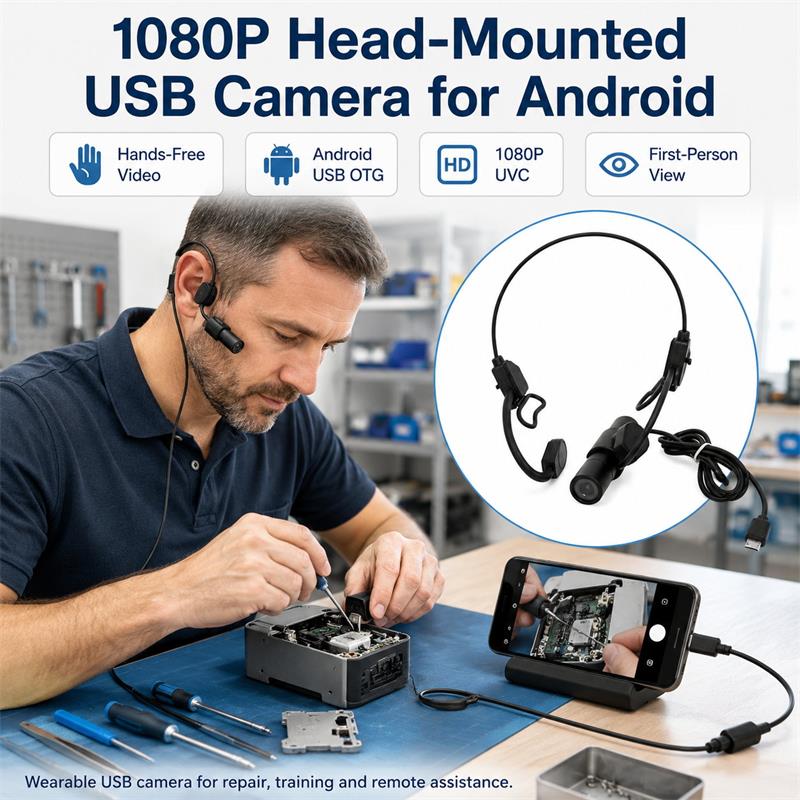A Hands-Free External Camera for Android Phones: Goobuy UC-510-EAR